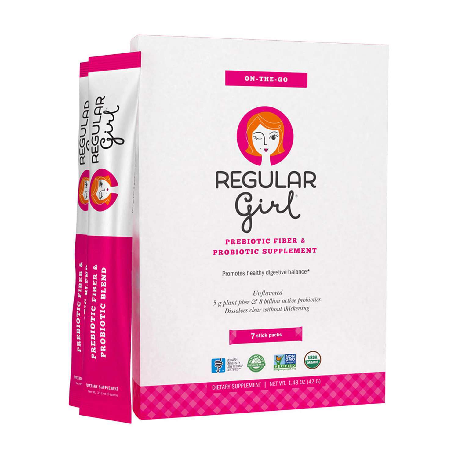 Regular Girl  Prebiotic and Probiotic Blend Front Box